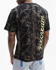 Ice-cream T-Shirt Tree Camo Black
