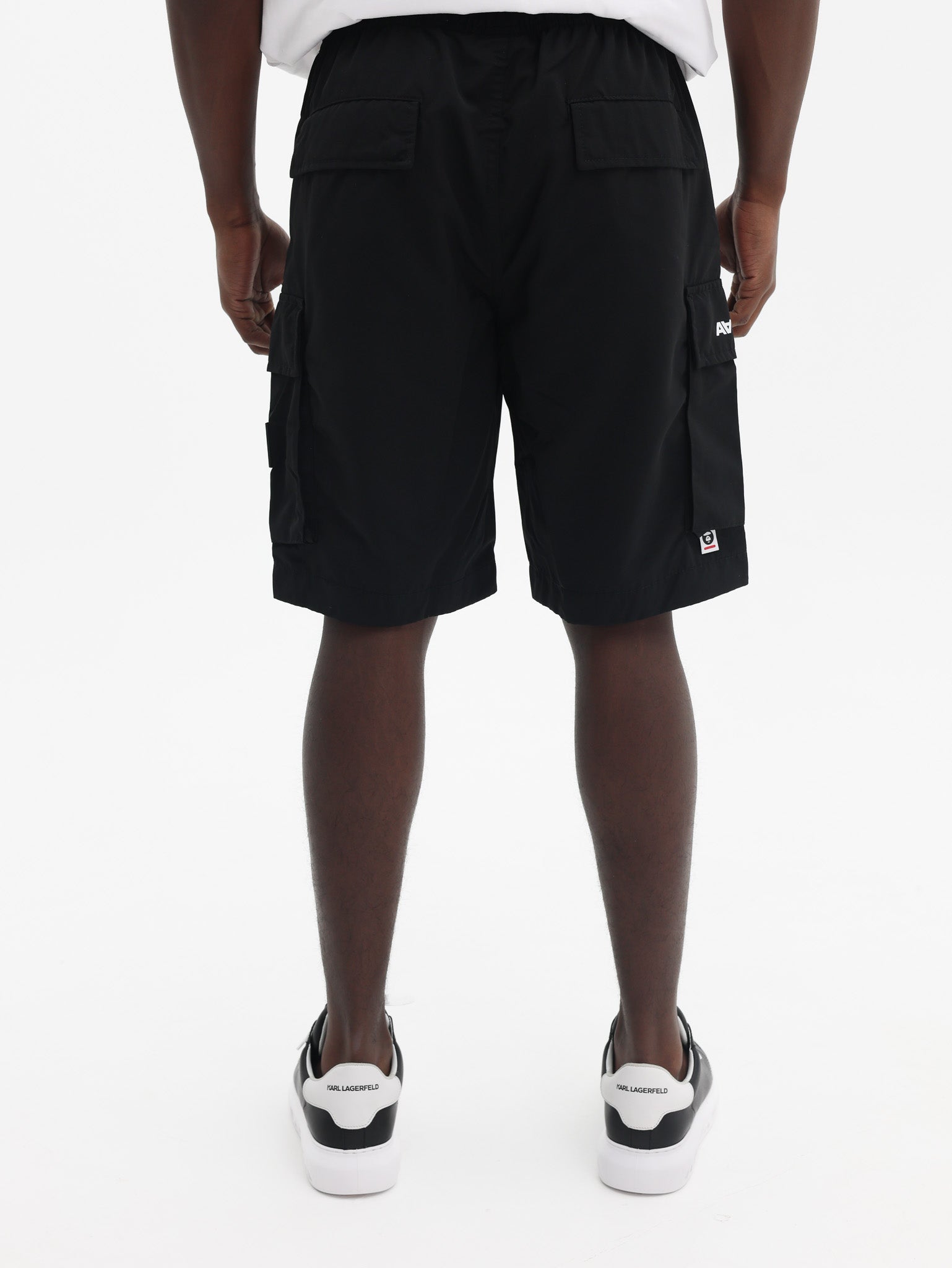 Aaape Shorts Now Logo Black-AL Capone Premium