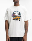 Aape T-Shirt Centre Logo Ivory