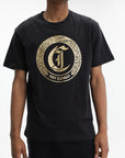 Just Cavalli T-Shirt Snake Logo Black