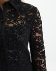 Chiara Ferragni Shirt Lace Black