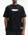 Aape T-Shirt Oval Logo Black