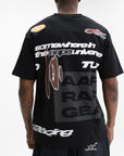 Aape T-Shirt Oval Logo Black