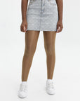 Chiara Ferragni Skirt Logo Denim
