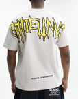 Aape T-Shirt Graphic Print Grey-Yellow