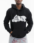 Ice-cream Hoodie Iced Out Dog Popover Black