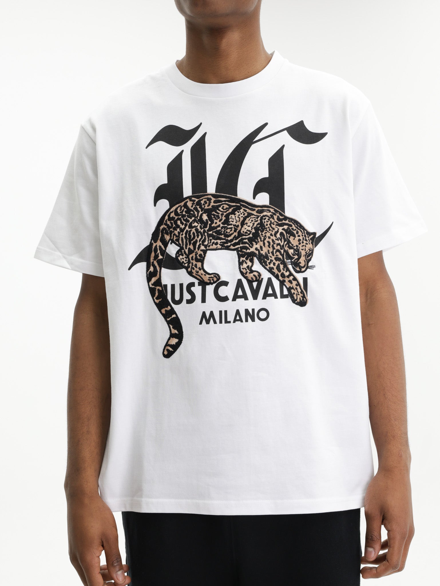 Just Cavalli T-Shirt Ric Leo White