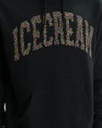Ice-cream Hoodie Sprinkles Popover Black