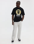 Aape Jeans White