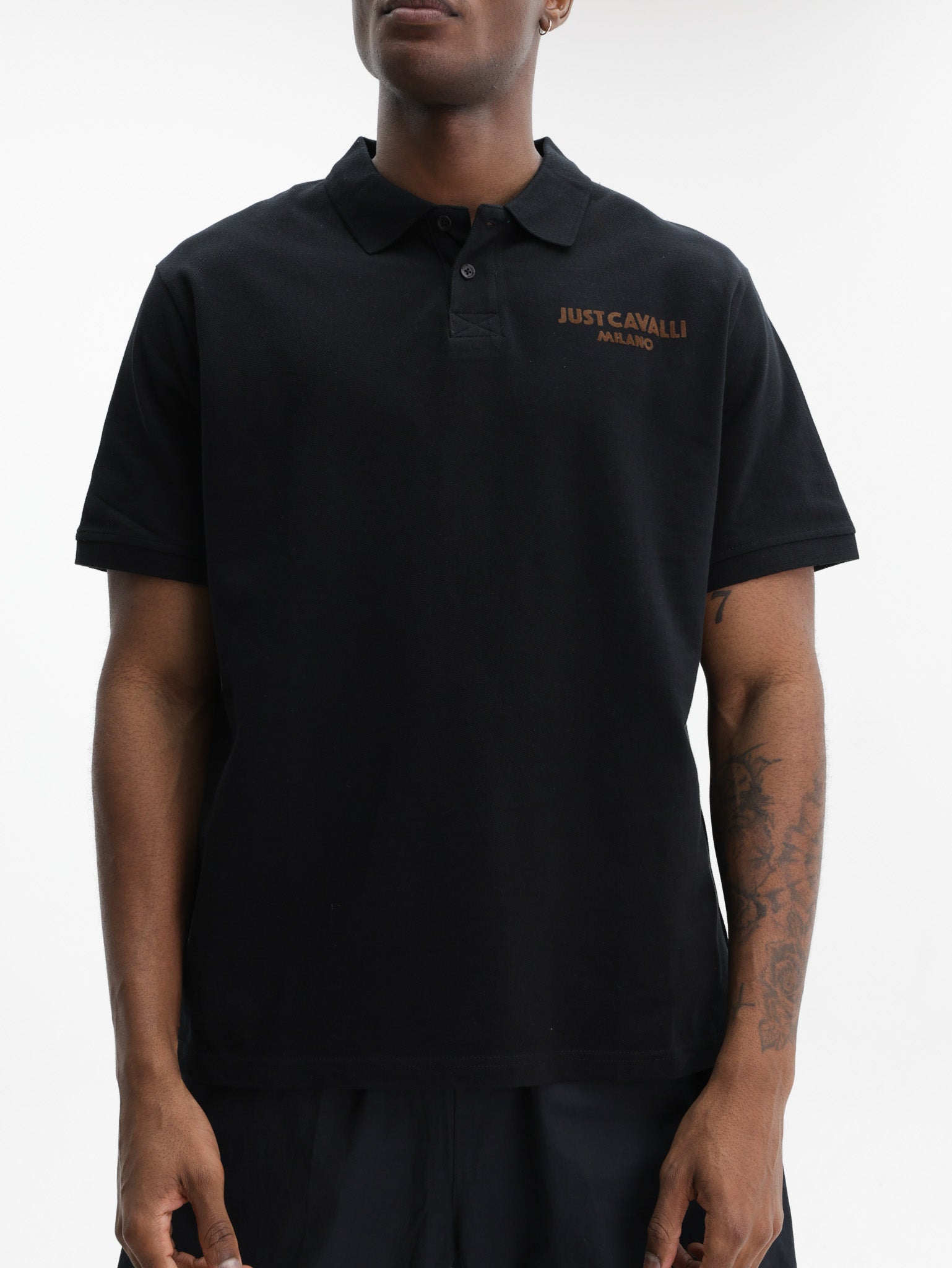 Just Cavalli Golfer Slim Logo Black