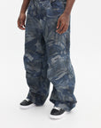 Aape Jeans Camo Blue