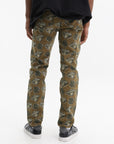 Billionaire Boys Club Jean Diamonds & Dollars Logo Khaki