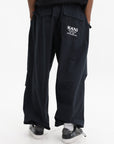 KARL KANI PANTS PARACHUTE BLACK