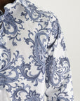Etro Shirt Roma 8 P.C. Shirt White-Blue