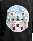 Kenzo Sweater Graphic Print Black