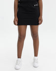Chiara Ferragni Skirt Side Logo Black