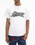 Ice-cream T-Shirt Running Dog Logo White