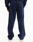 Kenzo Pants Checkered Blue-Black