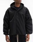 Essentials Jacket With Hood Black