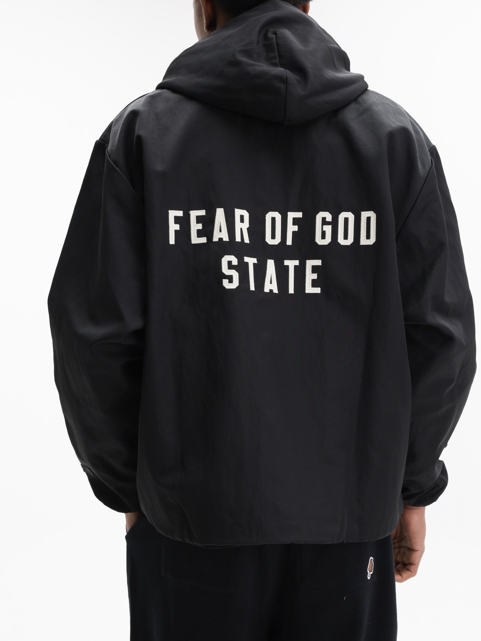 Essentials Jacket With Hood Black