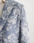 Etro Jacket Roma Sport  Blue-White