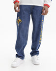 Ice-cream Pants Ic Embrioded Logo Medium Wash