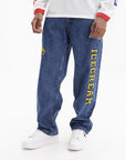 Ice-cream Pants Ic Embrioded Logo Medium Wash