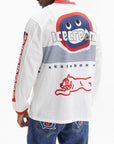 Ice-cream Sweater Mesh Logo Black