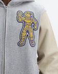 Billionaire Boys Club Jacket Standing Astro Leather Heather Grey