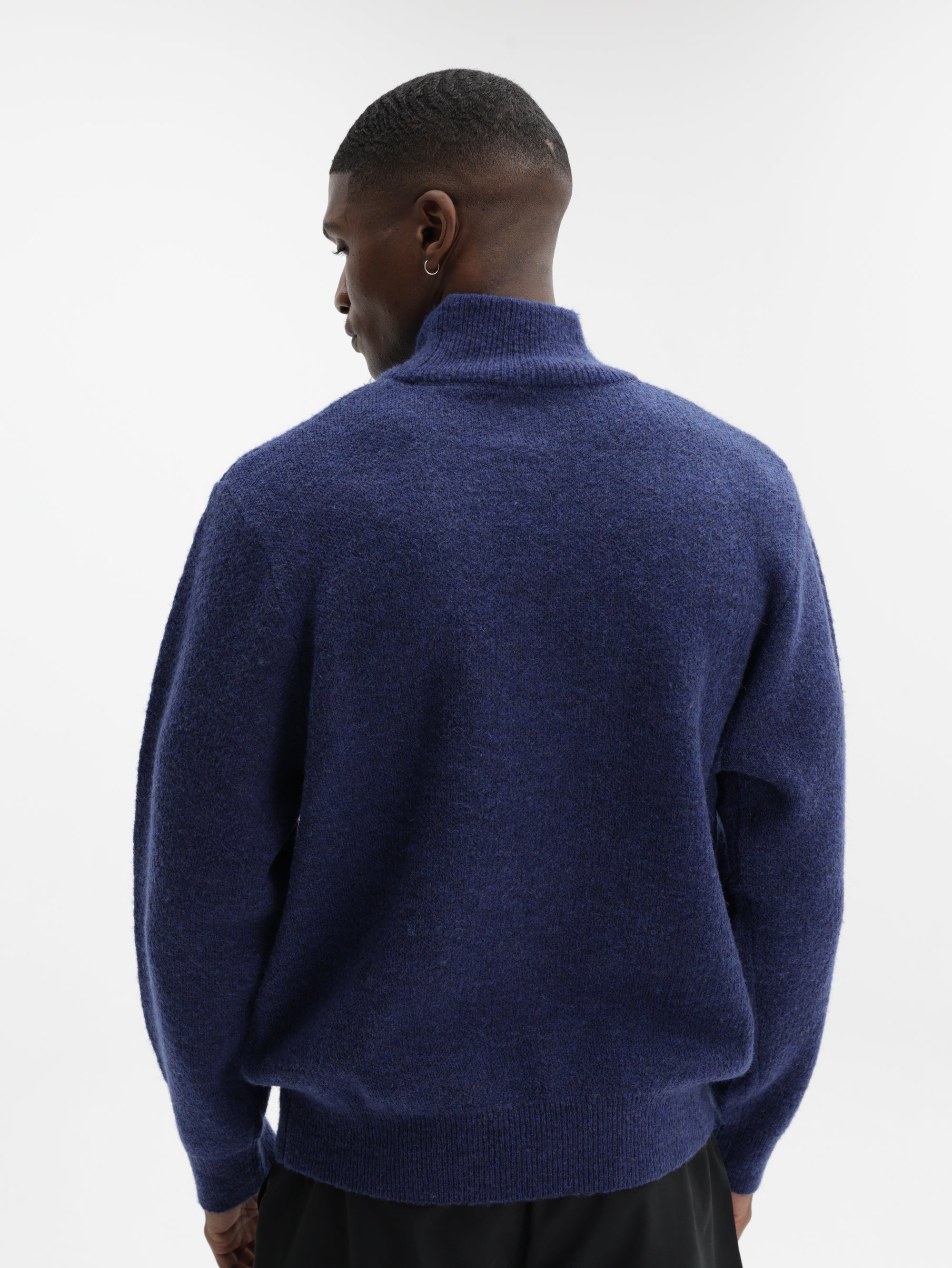Billionaire Boys Club Sweater Heart Mind Knitted Navy