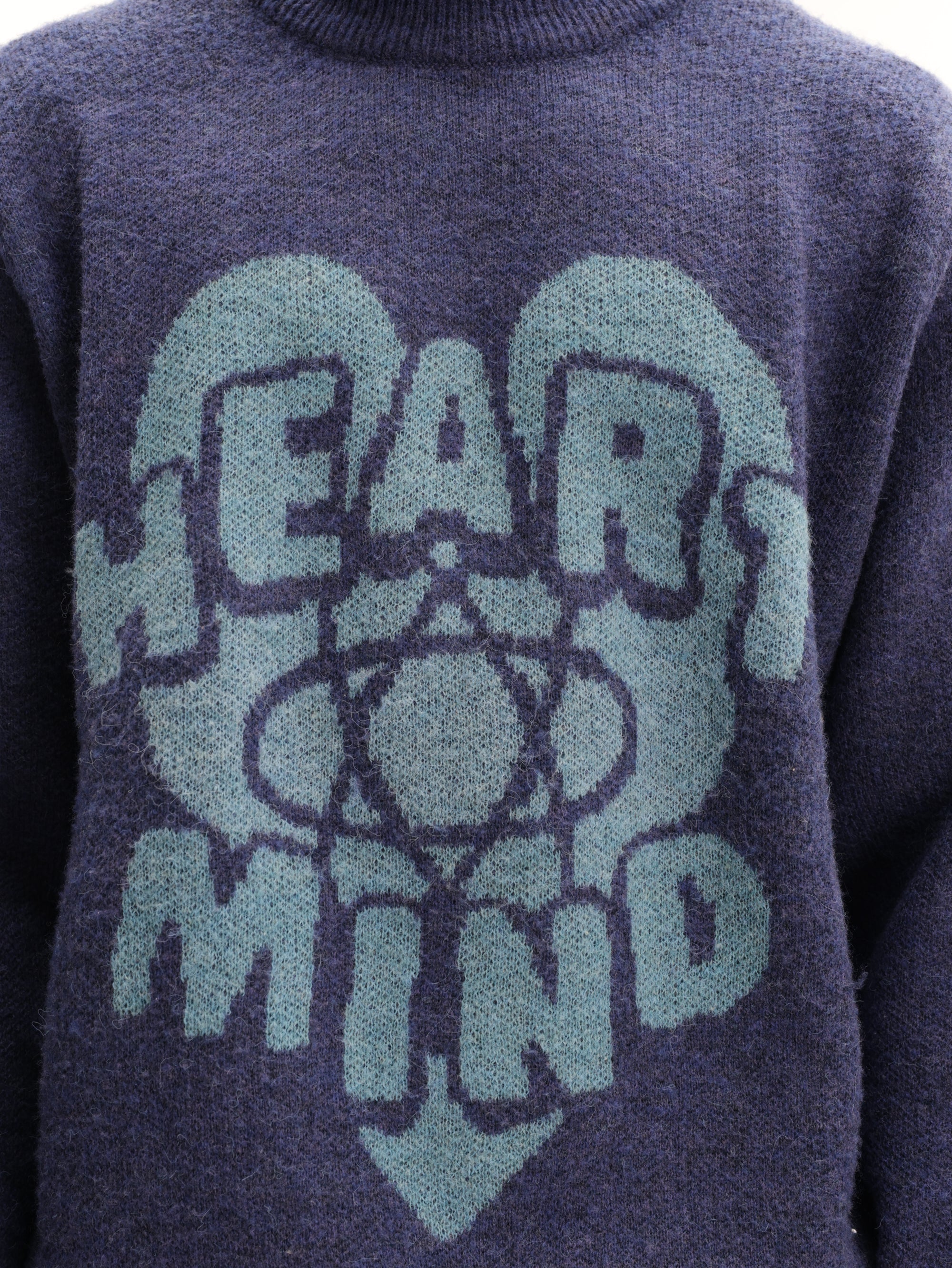 Billionaire Boys Club Sweater Heart Mind Knitted Navy