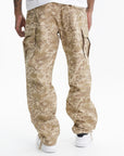 Ice-cream Pants White Dog Logo Print Light Brown