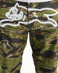 Ice-cream Pants Tiger Strip Cargo Camo