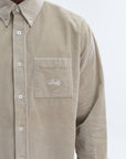 Drole De Monsieur Shirt Corduroy Beige