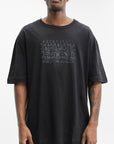 Maison Margiela T-Shirt Numbers Print Black