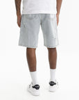 Ice-cream Shorts White Dog Logo Denim Dark Wash