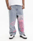 Ice-cream Jeans Tiger Scoop Denim Light Wash
