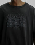 Maison Margiela T-Shirt Numbers Print Black