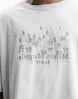 Maison Margiela T-Shirt Numbers Print White