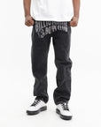 Billionaire Boys Club Pants Faded Arch Logo Black