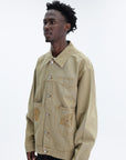 Billionaire Boys Club Jacket Diamonds & Dollars Pocket Logo Sand