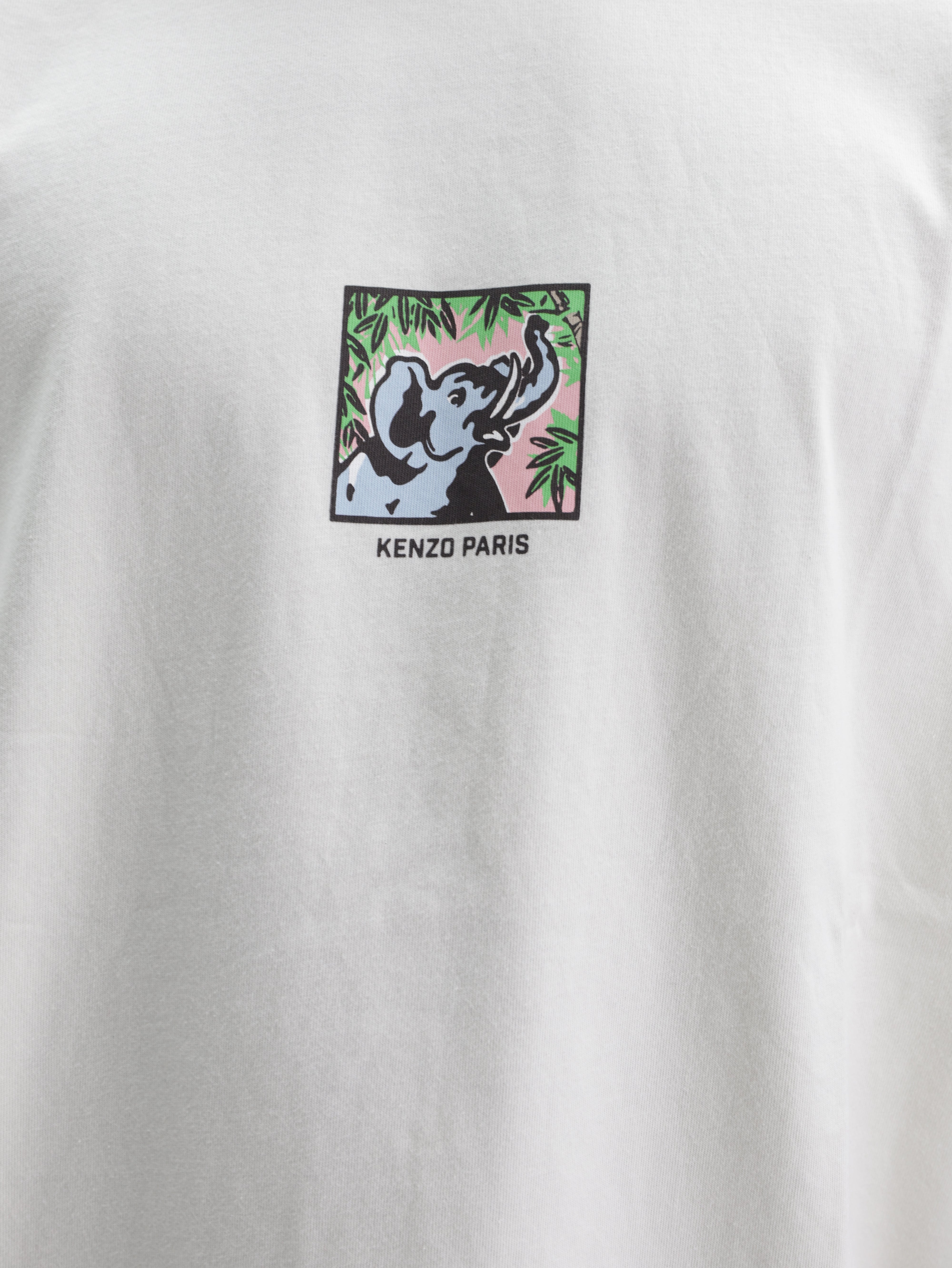 Kenzo T-Shirt Gots Jungle Ecru – AL Capone Premium