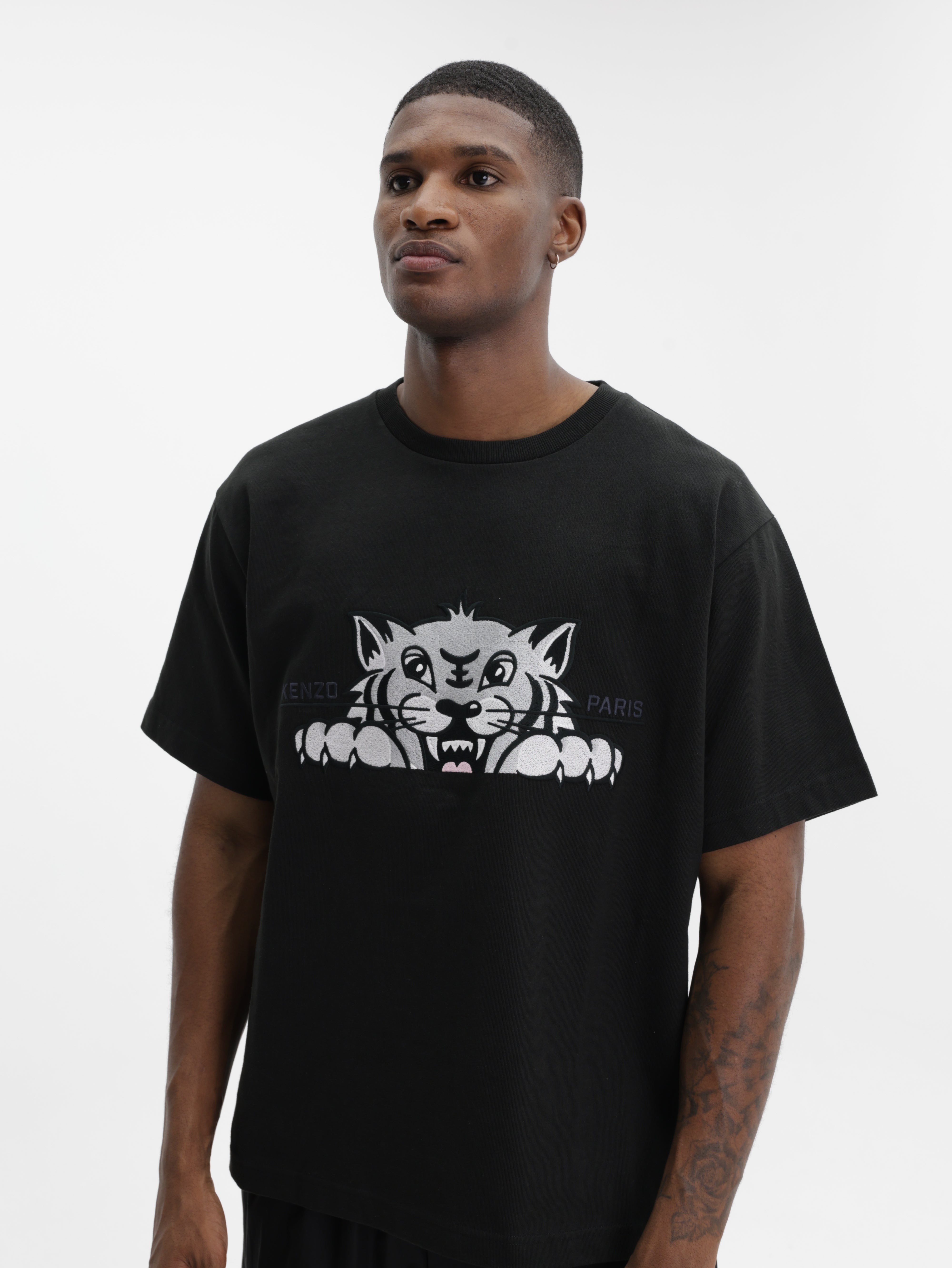 Kenzo T-Shirt Tiger Black – AL Capone Premium