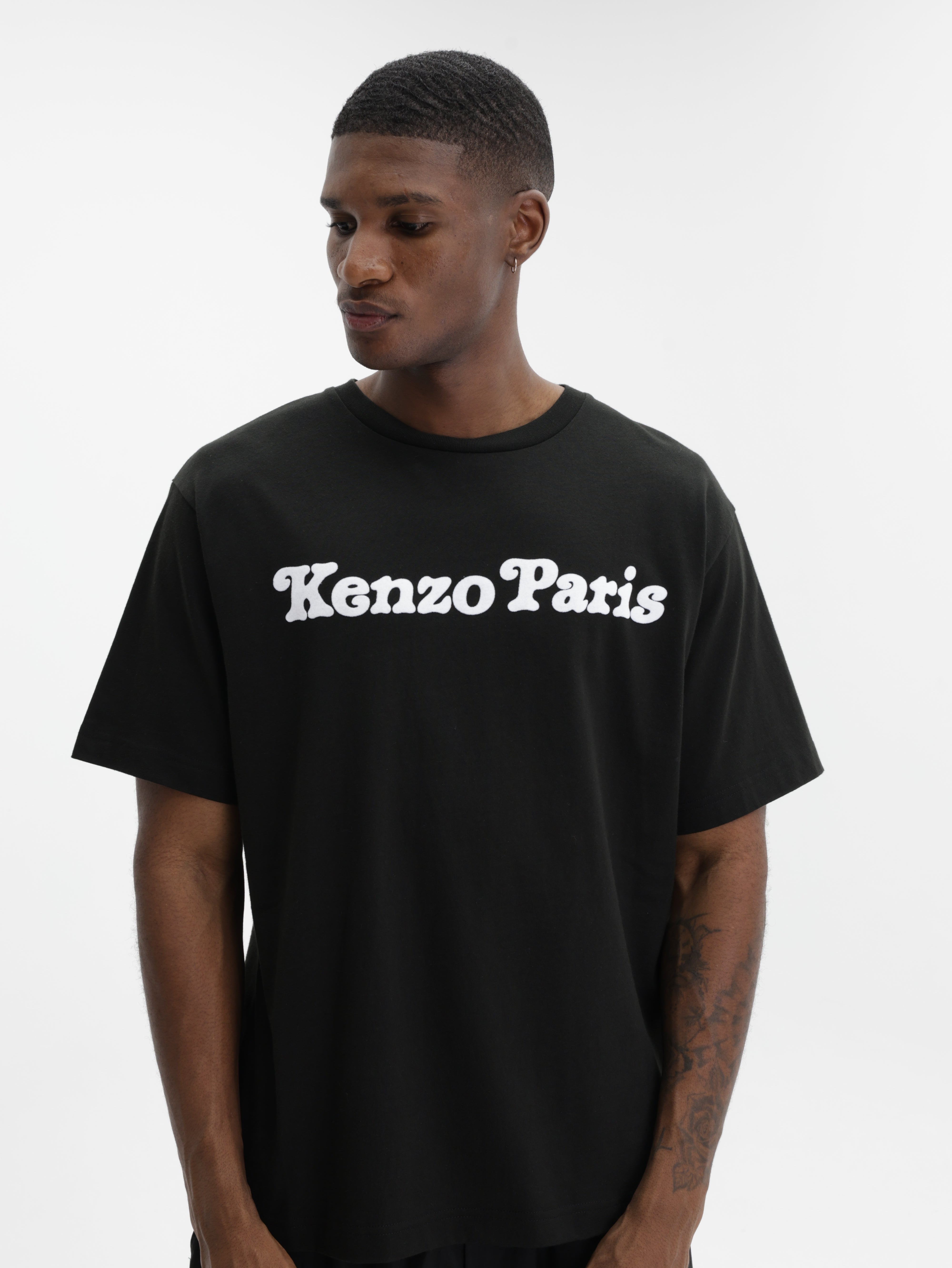 Kenzo T-Shirt Logo Black – AL Capone Premium