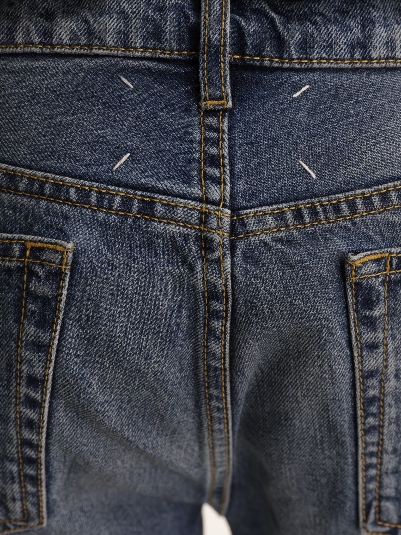 Maison Margiela Jeans 5 Pocket White Leg Denim