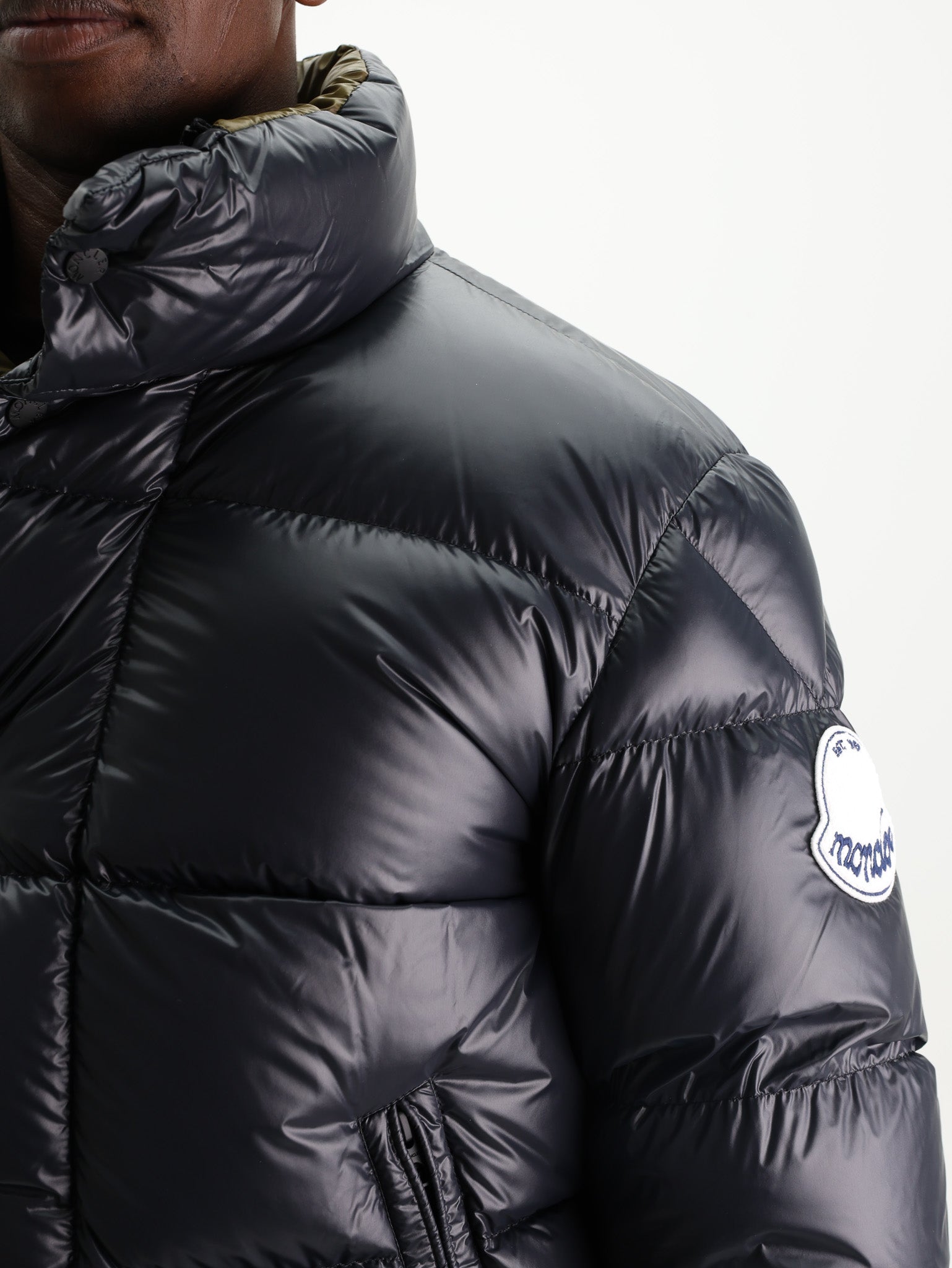Moncler Jacket Tripiti Puffer Logo Black - AL Capone Premium
