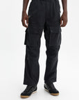 Aape Cargo Pants Main Woven Black