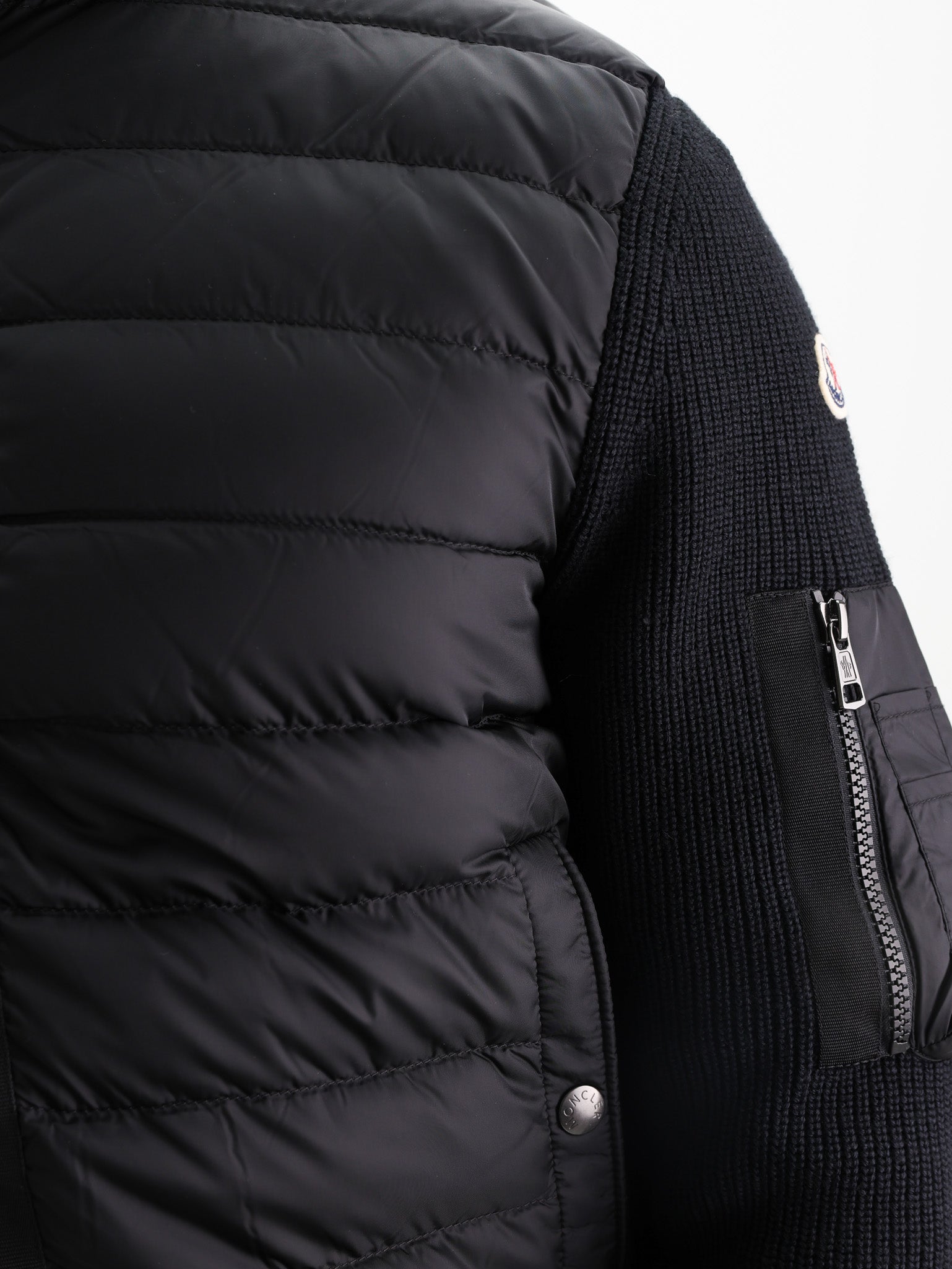 Moncler Cardigan Tricot Black - AL Capone Premium