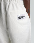 Aape Track Pants Unvs Logo Ivory