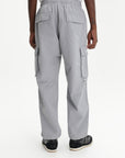 Aape Cargo Pants Pocket Logo Light Grey